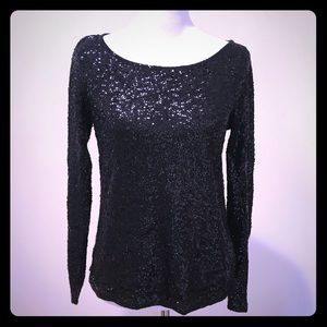 J. Crew sequin embellished sweater